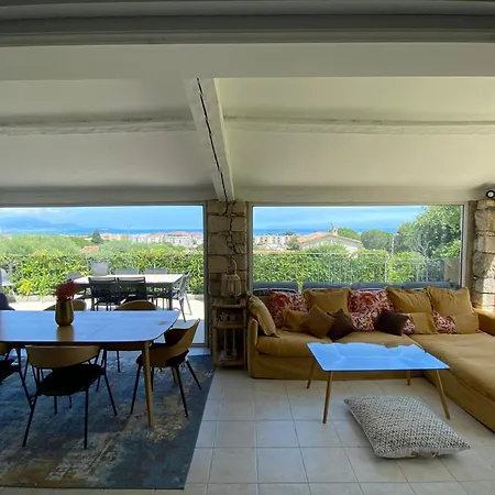 Lovely With Pool - Panoramic Sea View Villa Antibes